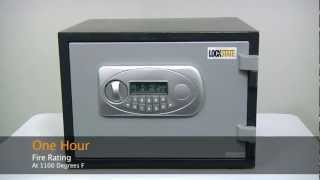 LockState LS30D 1 Hour Fireproof Electronic Safe [upl. by Adis]