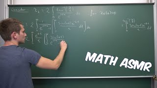 Study With Me Math ASMR for the Sophisticated Analytic Number Theorist Chalkboard Chalk Writing [upl. by Kopans]