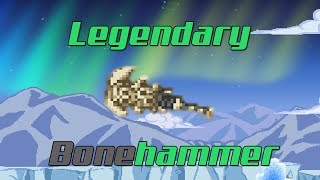 Legendary BoneHammer  Starbound [upl. by Anifad805]