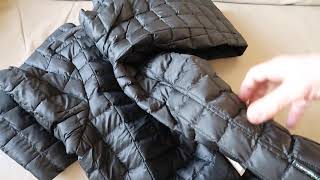 The North Face Thermoball Jacket Unboxing Folding into its own Pocket [upl. by Rustin]