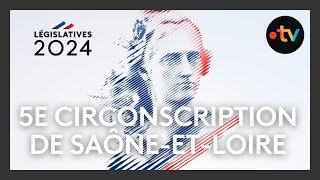 Débat législatives 2024  5ème circonscription de la SaôneetLoire [upl. by Candace]