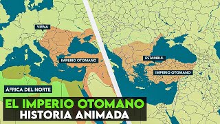 EL Imperio OTOMANO  Historia Animada  Resumen en un Mapa [upl. by Morice]