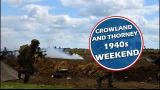 Crowland and Thorney 1940s weekend 2024 Sunday battle epic D’day reenactment battle [upl. by Careaga]