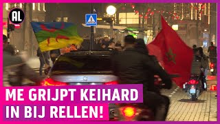 Marokkanen slopen Rotterdam na WKstunt [upl. by Anilek]