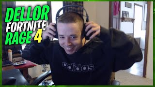 DELLOR FORTNITE MEGA RAGE COMPILATION 4 [upl. by Niliac8]