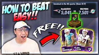 FREE TOTY EPIC HOW TO BEAT THE TOTY BOSS CHALLENGE MADDEN MOBILE 24 TOTY GAMEPLAY [upl. by Eanahs]