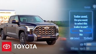 How to Use the 2022 Tundra Trailer Garage System  Toyota [upl. by Nixie]