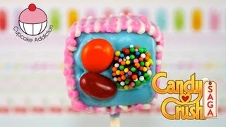 Make Candy Crush Cake Pops  WARNING  HIGHLY ADDICTIVE A Cupcake Addiction How To Tutorial [upl. by Feldstein]