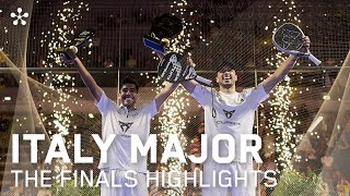 BNL Italy Major Premier Padel Highlights day 7 men [upl. by Anauqal]