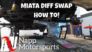 Torsen Differential  NANB Miata 363 Swap Install How To [upl. by Weir217]