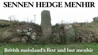 Sennen Hedge Menhir  Ancient Penwith [upl. by Coffin372]