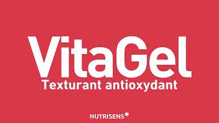 VitaGel son nouveau texturant antioxydant  texture m [upl. by Isabea]