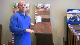 Lawson Handscraped 12mm wood laminate flooring Heritage Collection Review by The Floor Barn [upl. by Nolly342]