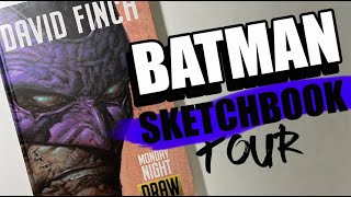 Te muestro el sketchbook de Batman de David Finch [upl. by Pease]