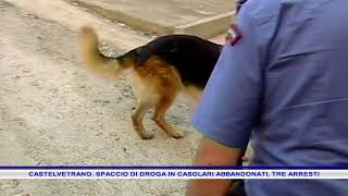 CASTELVETRANO SPACCIO DI DROGA IN CASOLARI ABBANDONATI TRE ARRESTI [upl. by Abixah]