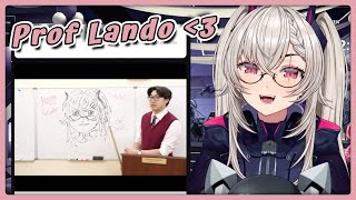 Professor Landos Birthday Message to Saruei [upl. by Gnen]