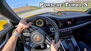 2024 Porsche 911 Turbo S  Drifting 640hp with All Wheel Drive POV Binaural Audio [upl. by Esme]