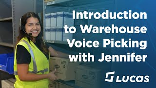 Introduction to Warehouse Voice Picking with Jennifer [upl. by Aivil835]