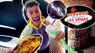 Exploring the Taco Bell Cantina 247 Vegas Alcohol Wedding Chapel amp More [upl. by Asille]