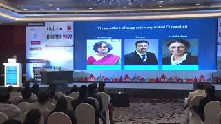 Dr Shankar Medikeris Cochlear implant group of India CIGI Oration [upl. by Kirimia]