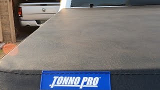 2024 Ram 2500 Laramie Night Edition Tonno Pro Cover Install [upl. by Eeryt]