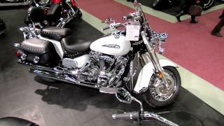 2012 Yamaha Road Star Silverado at 2012 Montreal Motorcycle Show [upl. by Nurse]