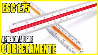 saiba como usar escalímetro 1 para 75 [upl. by Leahcam252]