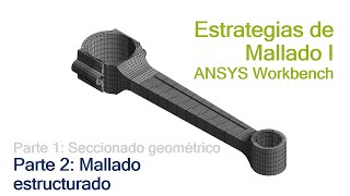 Tutorial ANSYS Workbench Estrategias de Mallado I Parte 22 [upl. by Marisa]