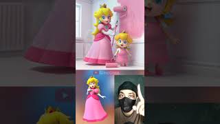 Marios team and kid work together to paint the house mario mariobros supermario [upl. by Ytnom]