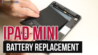 iPad Mini Battery Replacement Video Guide [upl. by Ahsinej808]