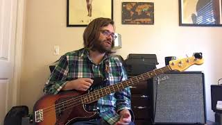 Green Day  Longview Bass Lesson [upl. by Bartie]