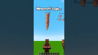 Minecraft Logic🤔 もういいよ minecraft shorts [upl. by Erbes]