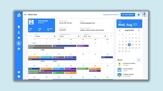 Vuejs  Vuetify JS UI Design Patient Dashboard using Agenda amp Calendar  HTML  CSS  Javascript [upl. by Baggs]