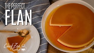 How To Make Flan  Flan de Leche Condensada  Chef Zee Cooks [upl. by Ofilia]