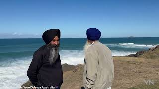 Visit WoolGoolga Beaches with SSatpal singh SJoginder singh Australia Part1vlog28 [upl. by Alimaj]