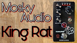 Mosky Audio King Rat distortion [upl. by Dietsche503]