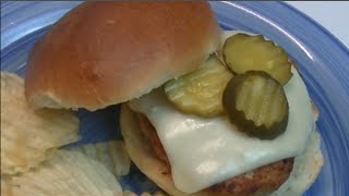 Iron Skillet Chicken Burgers Recipe  Noreens Kitchen [upl. by Gwenn44]