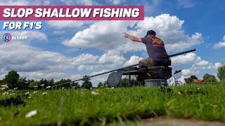 Slop Shallow Fishing for F1s with Andy Bennett at Lindholme Lakes [upl. by Ahola390]