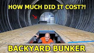 BACKYARD BUNKER PART 7  WHAT DID IT COST [upl. by Rebmeced151]