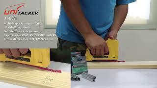 Unitacker staple gun video [upl. by Pickar]