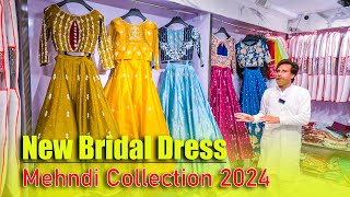 New Bridal Dress Collection 2024  Mehndi Collection 2024  Waqas Designer [upl. by Durrace]