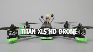 iFlight Titan XL5 HD 6S Drone BNF Polar Air Unit with GPS 5inch FPV Racing Drone Quadcopter [upl. by Ainot]