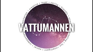 Vattumannen  Stjärntecken [upl. by Sampson683]