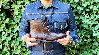 Thursday DARK OAK WINGTIP BOOT Review [upl. by Ellerahc368]