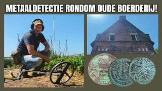 Metaaldetectie rondom een OUDE BOERDERIJ  6 juni 2023 [upl. by Ober]