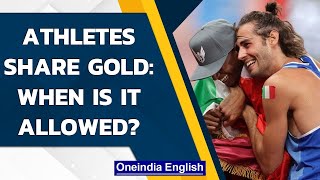 Olympic athletes share gold medal When and how is it possible  Oneindia News [upl. by Mariken]