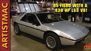 A 1985 Fiero with a 430 HP LS3 V8 [upl. by Trey]