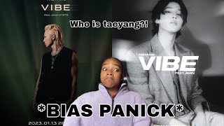 FIRST EVER REACTION TO  TAEYANG  VIBE feat Jimin of BTS MV  WHO IS TAEYANG dramatic [upl. by Roselia]