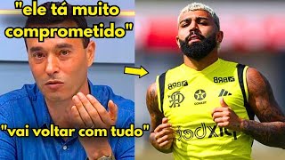 VOLTA DE GABIGOL ESTÁ SURPREENDNDO MÍDIA BRASILEIRA ATACANTE TÁ PREPARADO PARA DECISÃO DO FLAMENGO [upl. by Mcfadden]