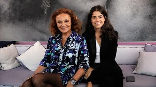 Diane Von Furstenberg amp Leadra Medine The Chatroom [upl. by Mcclees]